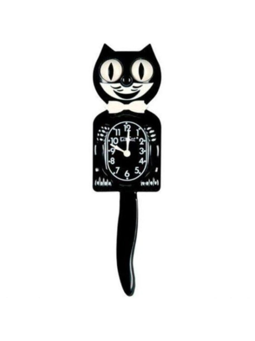 Original Full Sized Black Kit Kat Cat Klock Clock - Picture 2 of 4